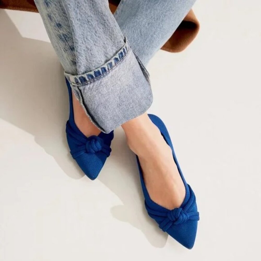 Rothy's The Knot Point II Ocean Blue Size 7.5